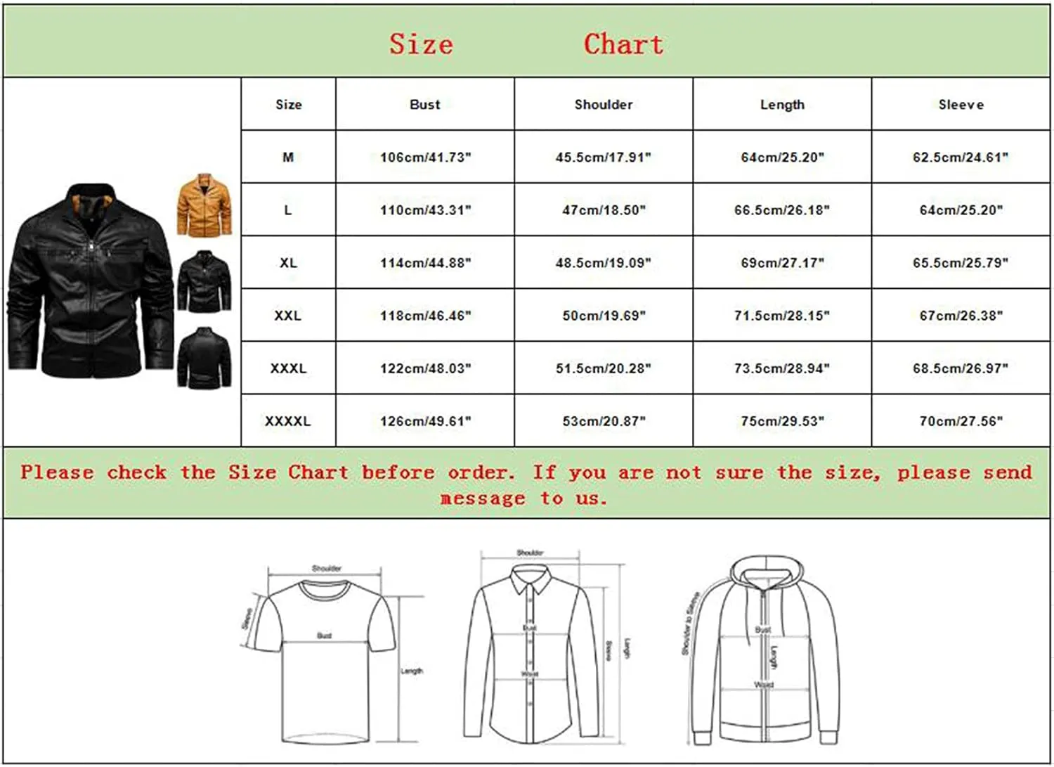 Mens Faux Leather Jacket, Men's Leather Jacket-Fall Winter Vintage Waterproof Motorcycle Faux Leather Jacket with Hood