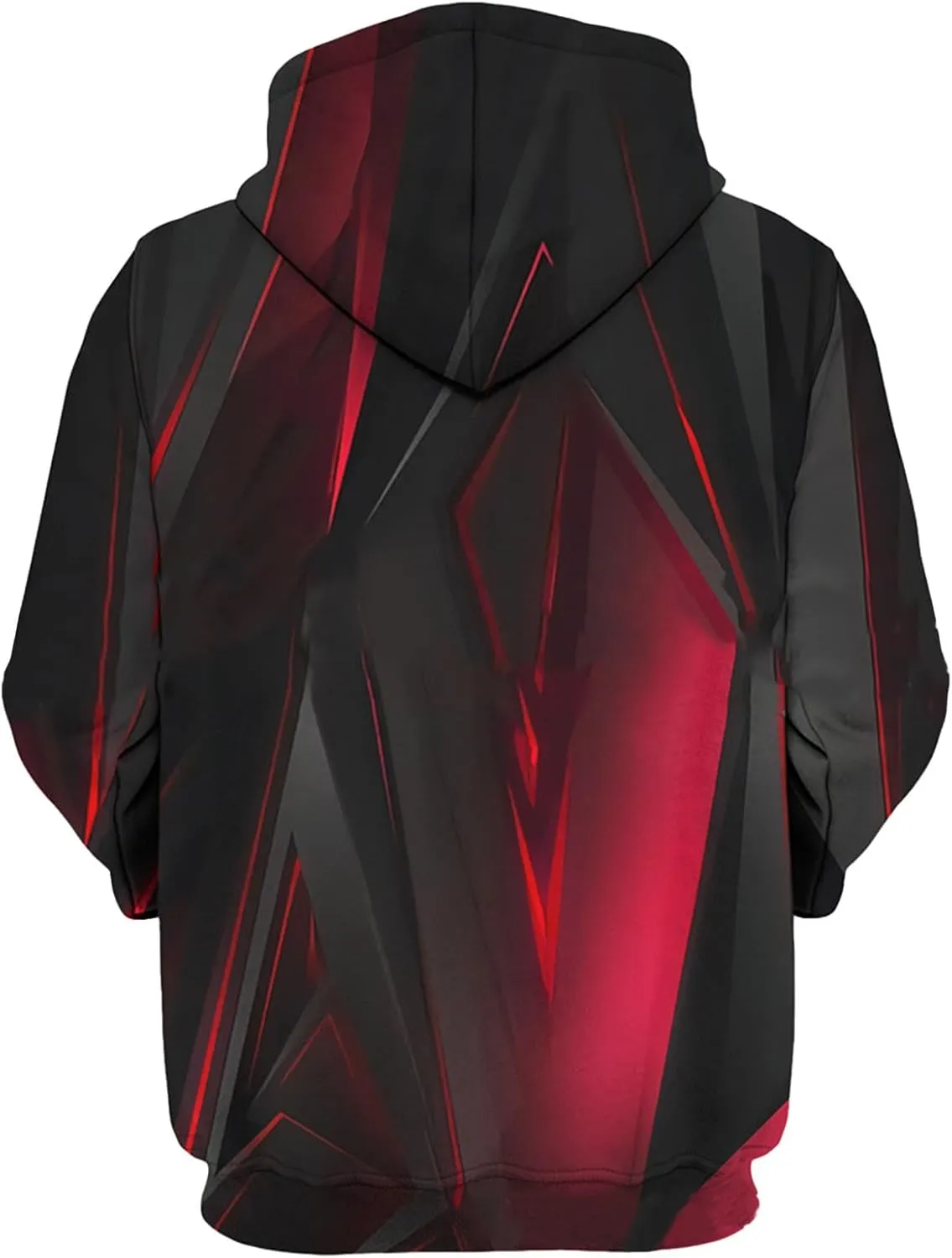 Mens Hoodies Big And Tall 3D Graphic Fall Sweatshirts Winter Pullover Drawstring Long Sleeve Clothes Lightweight 2024