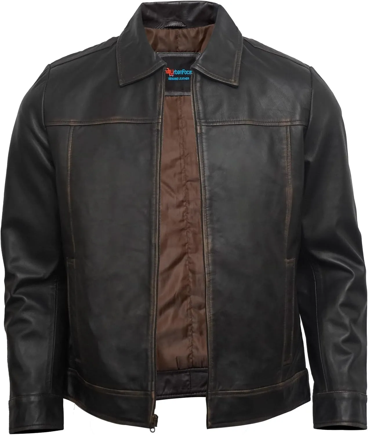 Mens Leather Jacket - Real Lambskin Motorcycle Leather Jackets For Men