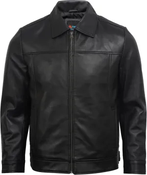 Mens Leather Jacket - Real Lambskin Motorcycle Leather Jackets For Men