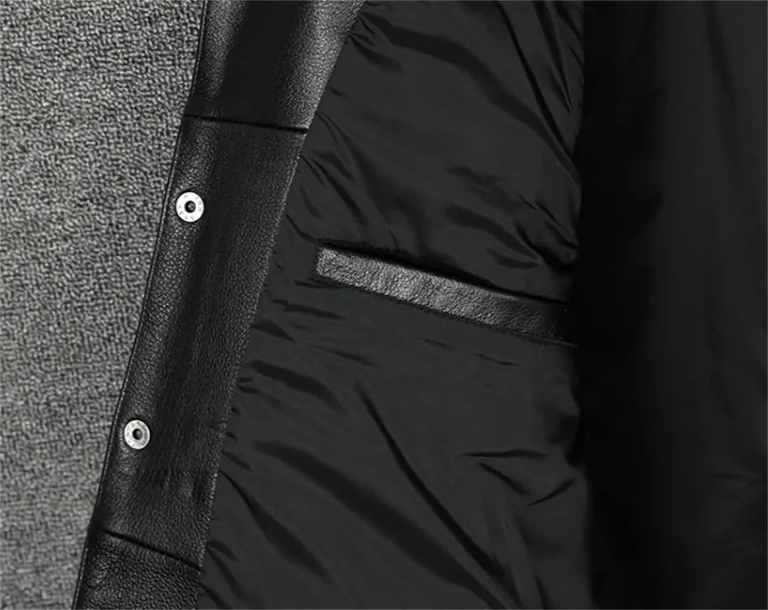 Men's Leather Motorcycle Biker Vest Genuine Leather Sleeveless Jackets Thick Leather Waistcoat