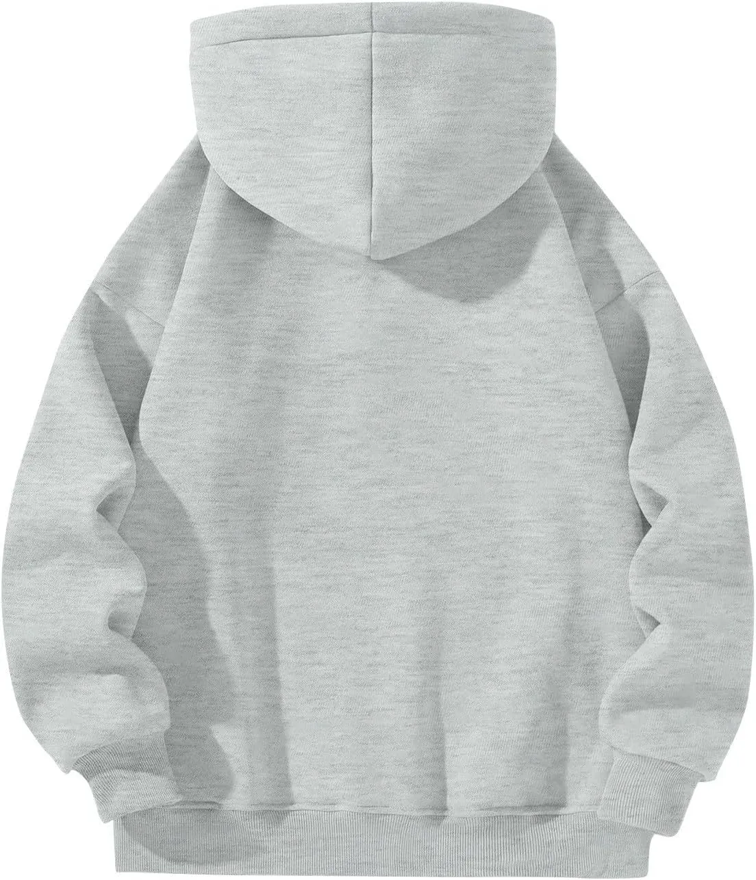 Mens Quarter Zip Pullover Comfy Loose Fit Long Sleeve Oversized Hoodie Trendy Casual Fleece Hooded Sweatshirt