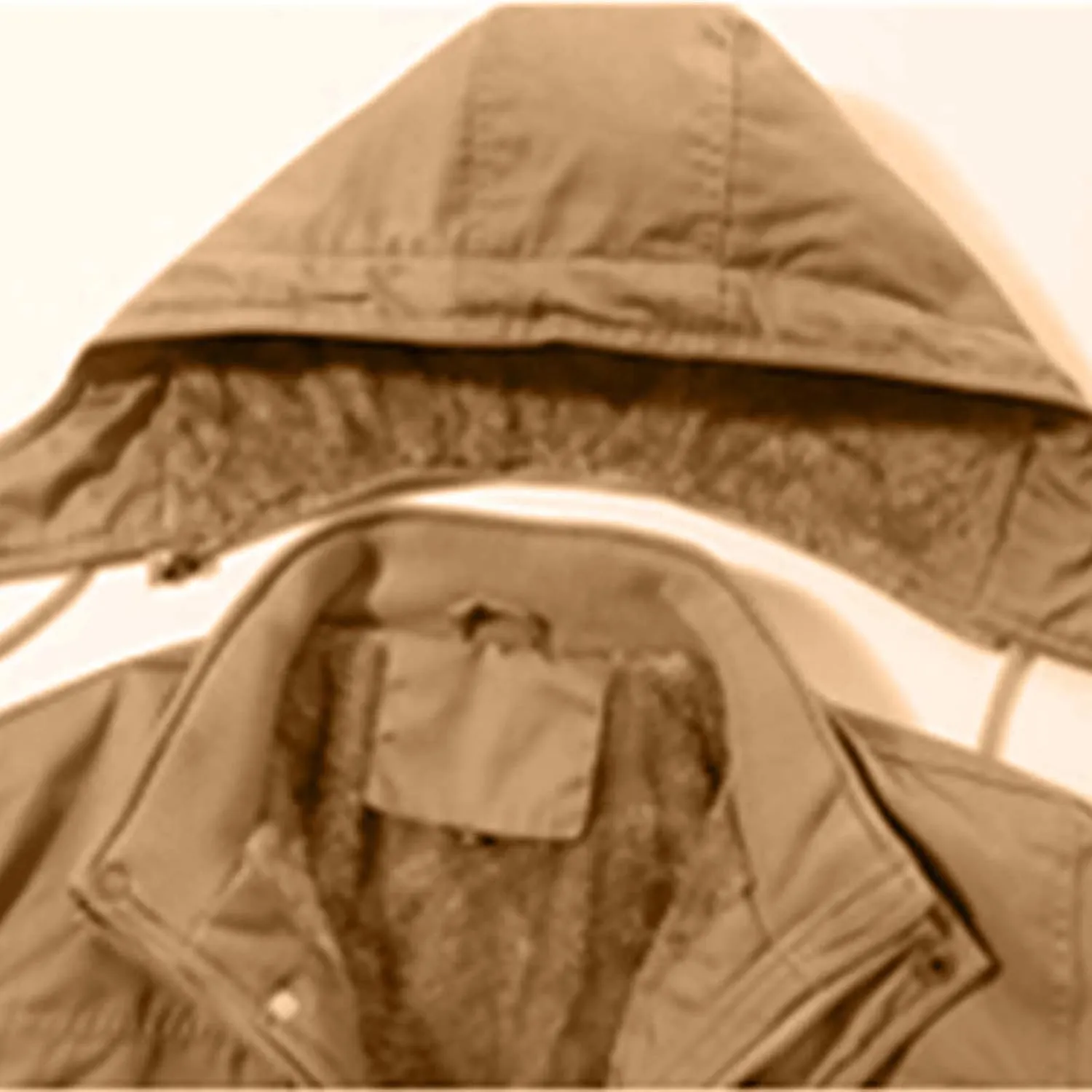 Men's Washed Cotton Hooded Military Jackets Fleece Lined Windbreaker Hooded Jackets Fall Winter Softshell Hiking Golf Jackets
