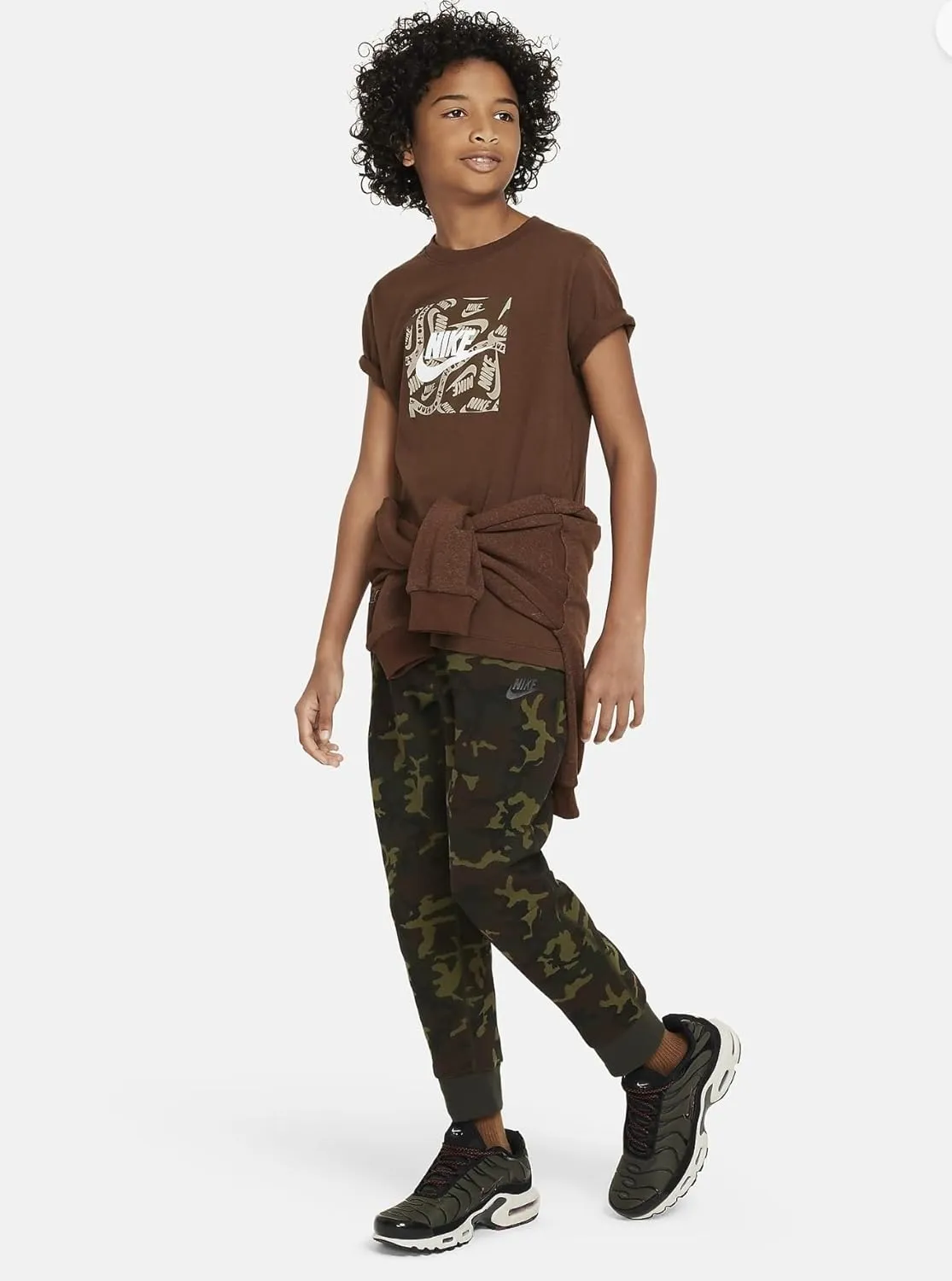 Nike Sportswear Tech Fleece Big Kids' (Boys') Camo Joggers
