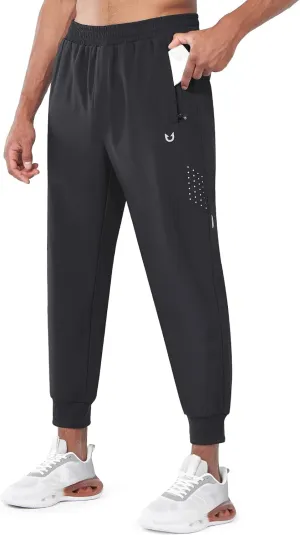 NORTHYARD Men's Fleece Joggers Athletic Warm Sweatpants Workout Gym Running Pants Active Winter Thicken Track with Pockets