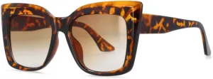 Oversized Cat Eye Sunglasses Fashion Women Shades Uv400 Vintage Glasses
