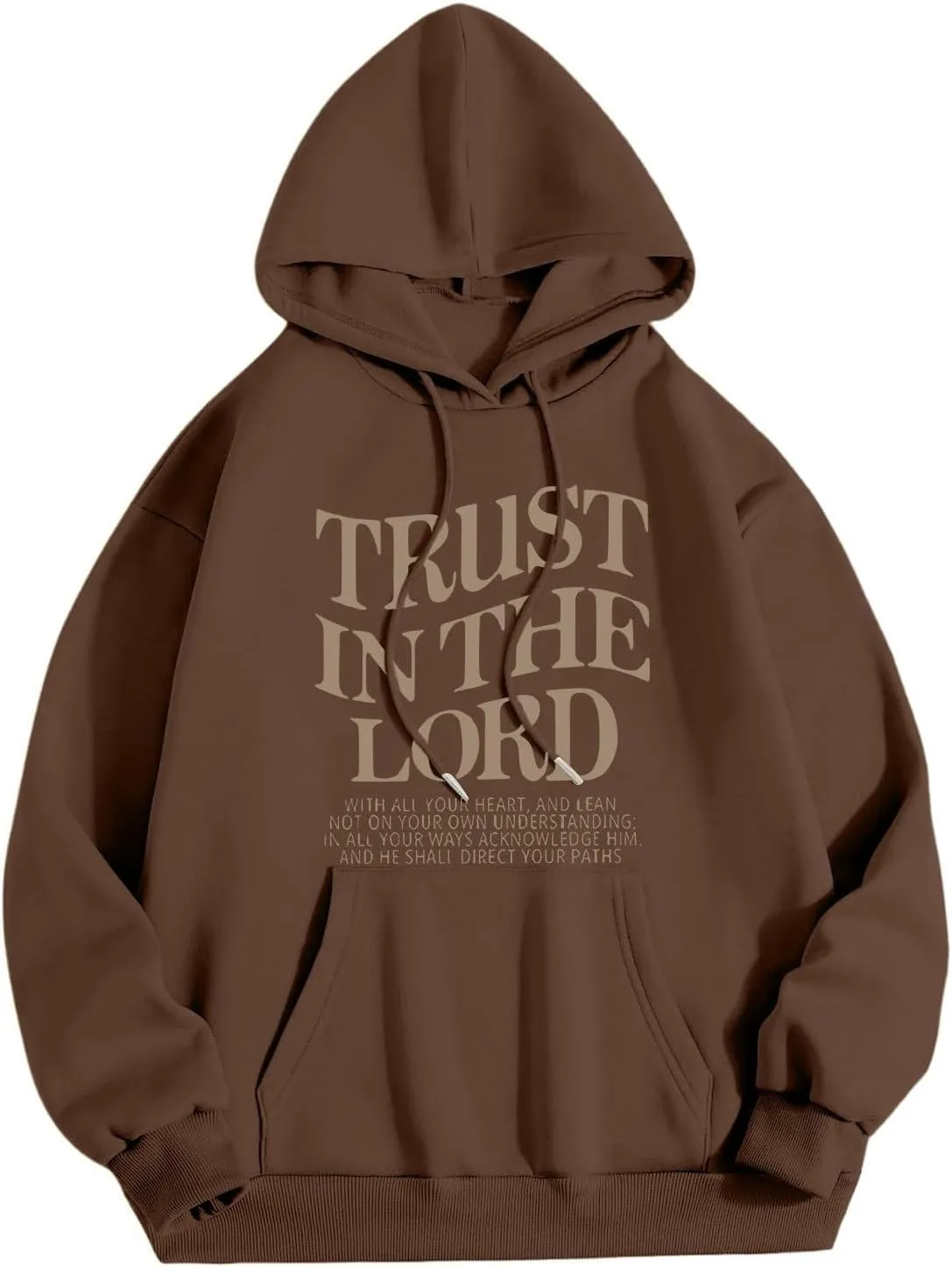 Oversized Sweatshirts for Women Long Sleeve Letter Print Hoodie Loose Fit Graphic Hoodies Drawstring Pullover Tops