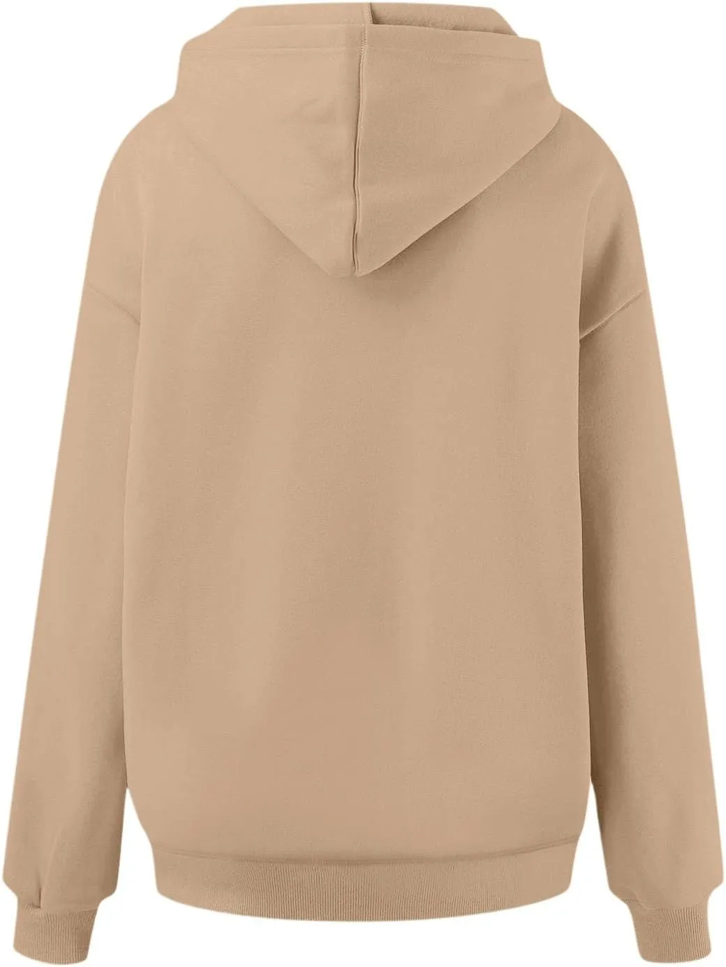 Oversized Sweatshirts for Women Long Sleeve Letter Print Hoodie Loose Fit Graphic Hoodies Drawstring Pullover Tops