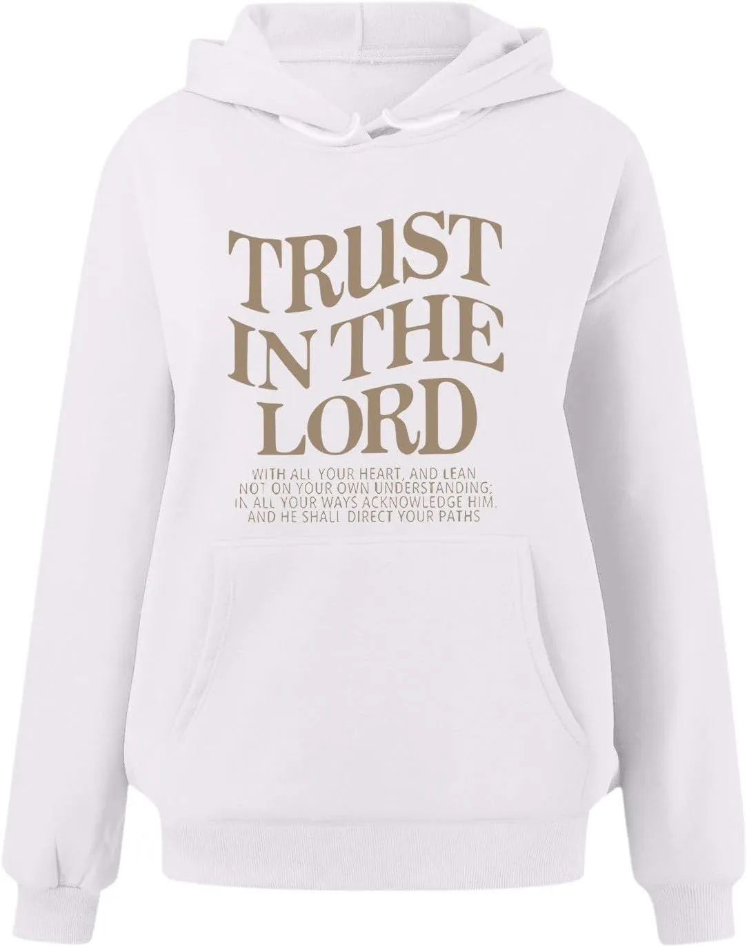 Oversized Sweatshirts for Women Long Sleeve Letter Print Hoodie Loose Fit Graphic Hoodies Drawstring Pullover Tops