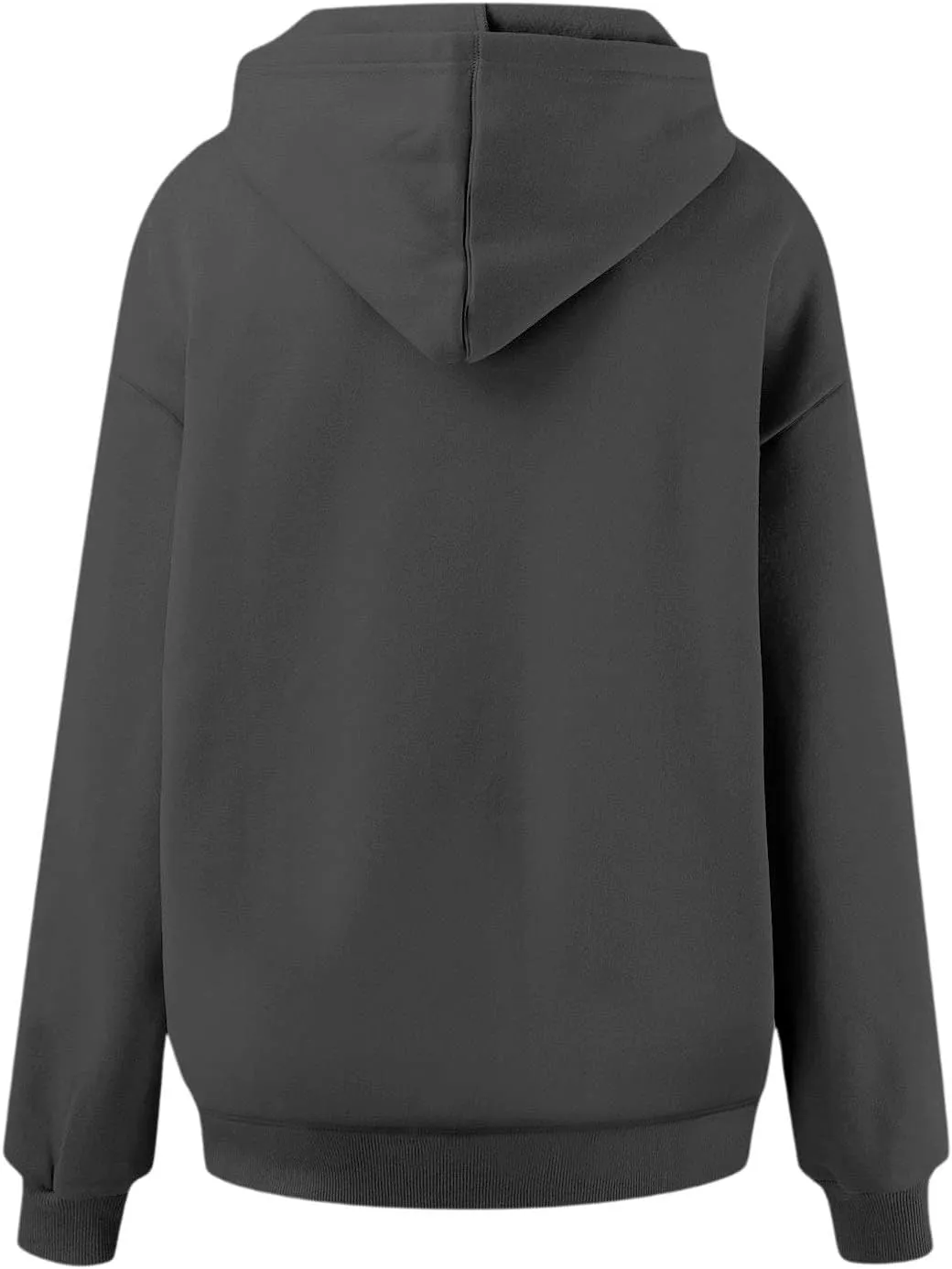 Oversized Sweatshirts for Women Long Sleeve Letter Print Hoodie Loose Fit Graphic Hoodies Drawstring Pullover Tops