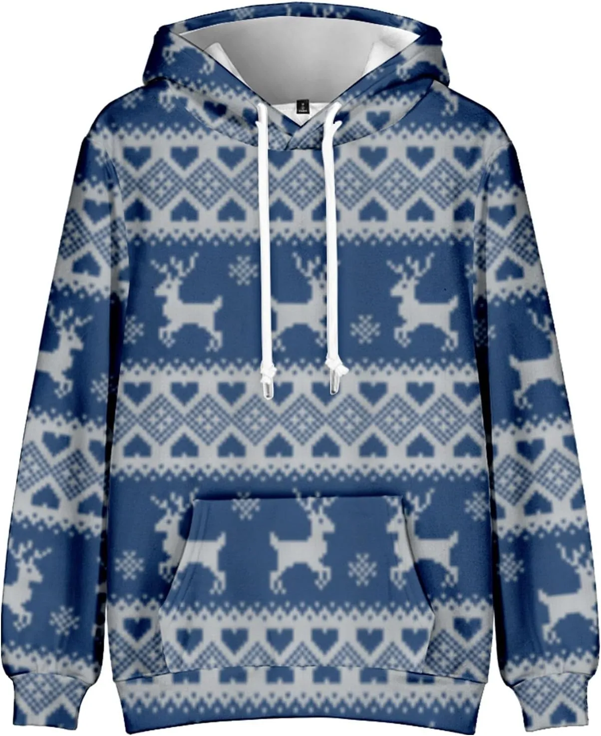 Plus Size Christmas Sweatshirts Christmas Tree Graphic Winter Hoodies Pullover Sweatshirt Christmas Outfits