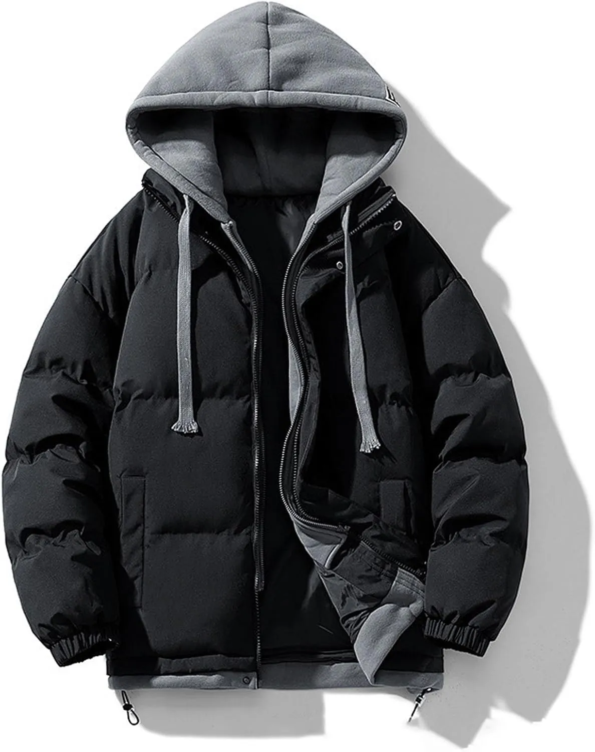 Quilted Puffer Jackets For Women Lightweight Dolman Sleeve Down Coats Y2K Hoodies Lightweight Jackets