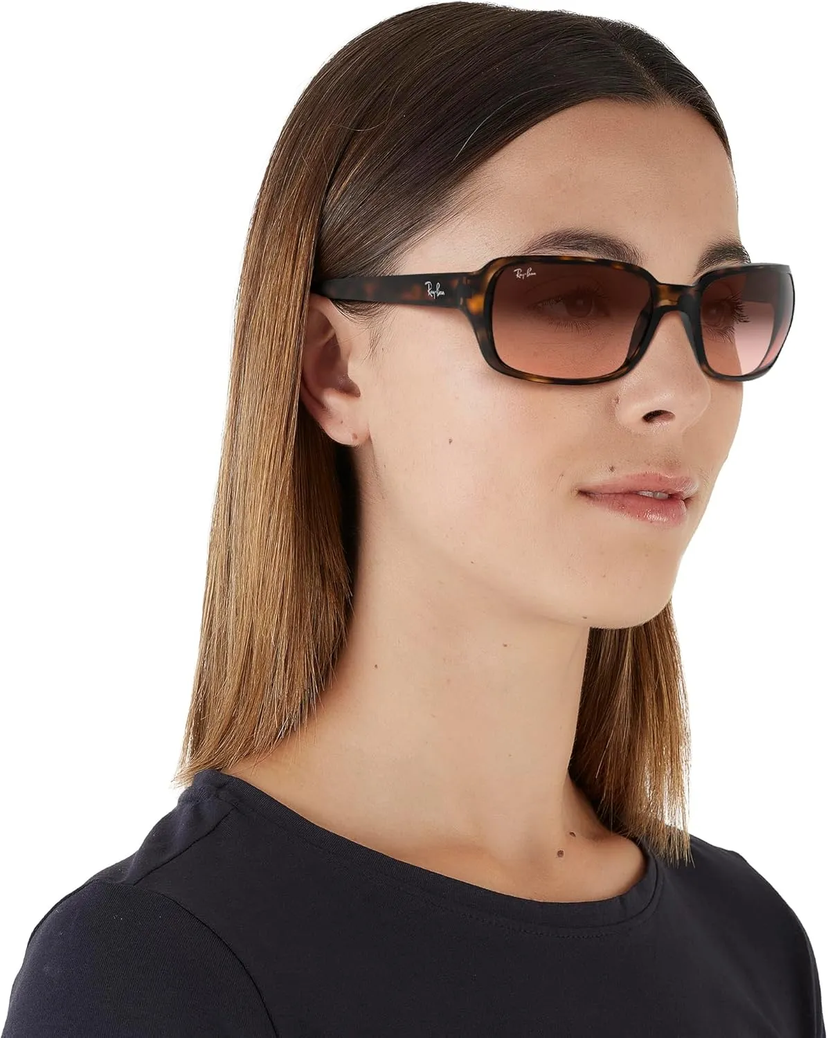 Ray-Ban Women's Rb4068 Square Sunglasses