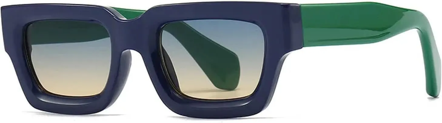 Retro Luxury Small Sunglasses Women Fashion Vintage Men Gradient Uv400