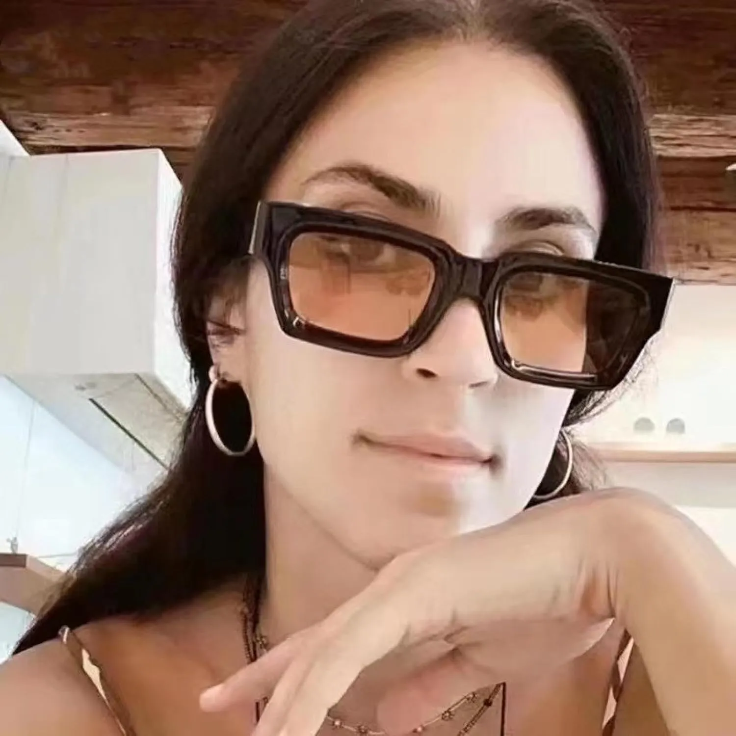 Retro Luxury Small Sunglasses Women Fashion Vintage Men Gradient Uv400