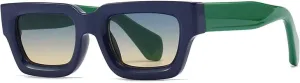 Retro Luxury Small Sunglasses Women Fashion Vintage Men Gradient Uv400