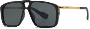 Retro Men Gradient Color Sunglasses Outdoors Mirror Uv400
