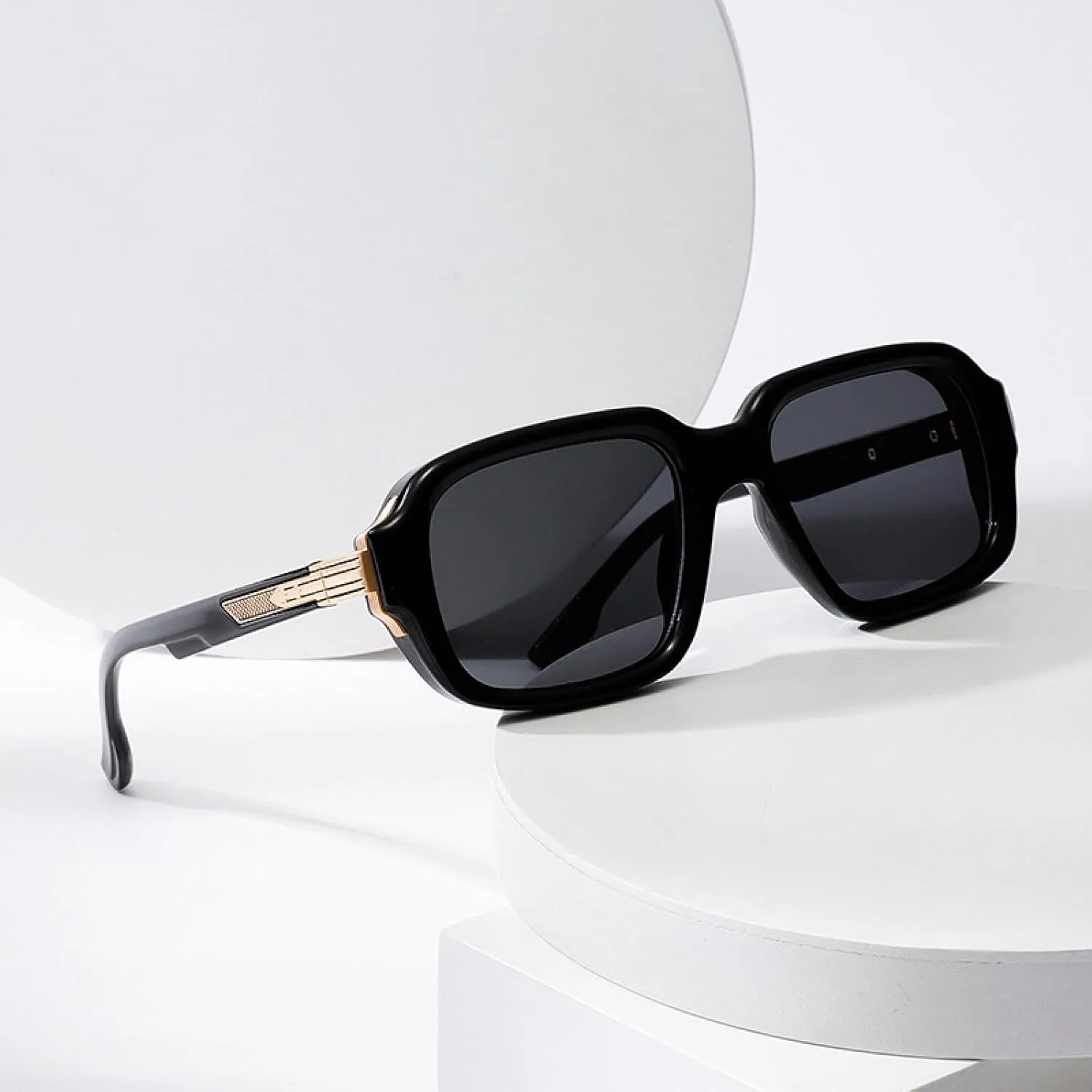 Retro Men Sunglasses Fashion Gradient Uv400 Women Rivets