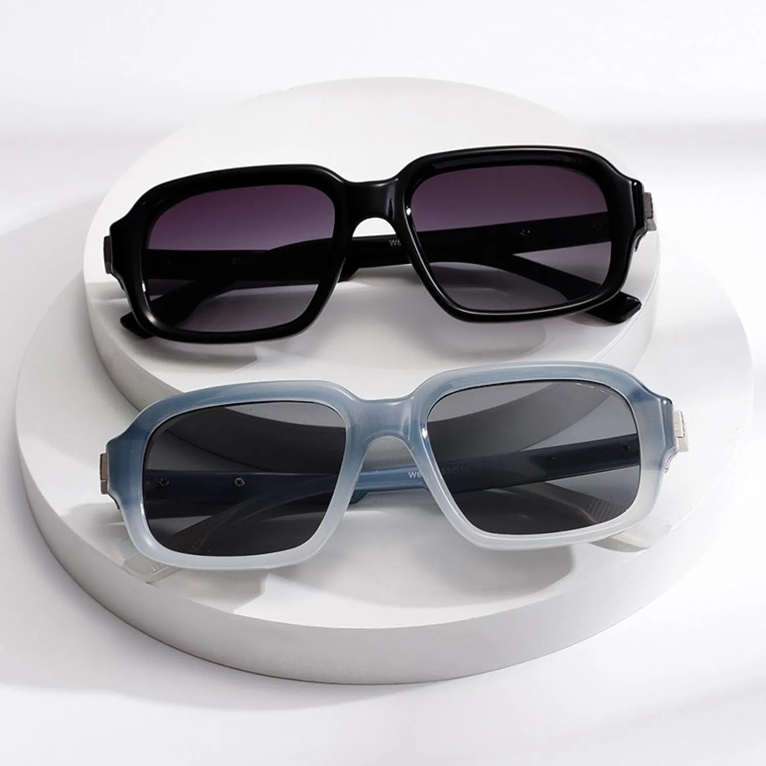Retro Men Sunglasses Fashion Gradient Uv400 Women Rivets
