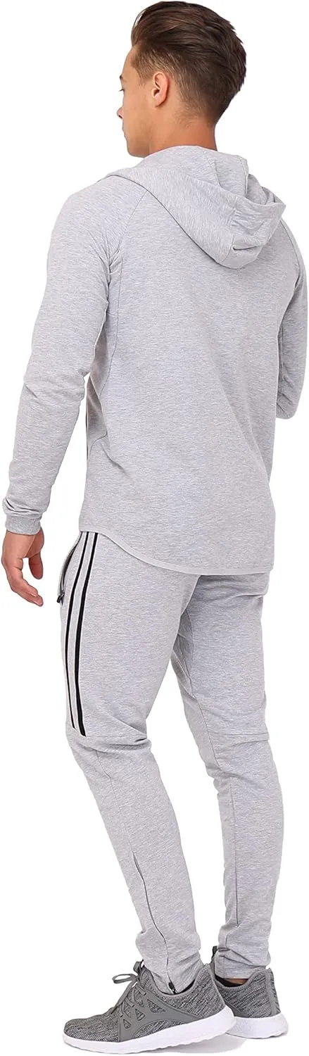 SCR 30/33/36 Jogger Sweatpants for Men - Mens Tall Sweatpants - Joggers for Men with Zipper Pockets