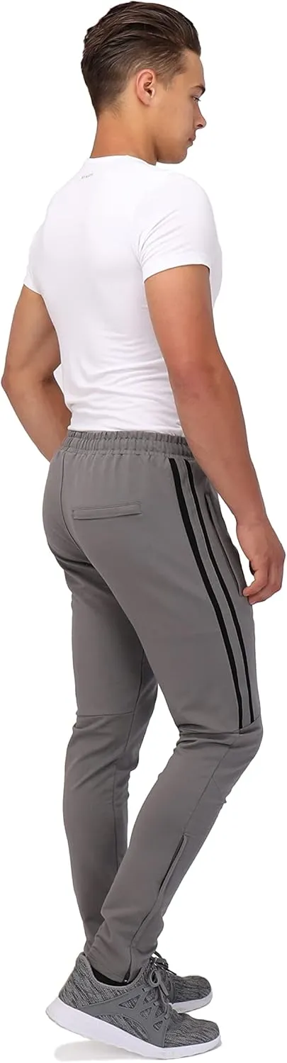 SCR 30/33/36 Jogger Sweatpants for Men - Mens Tall Sweatpants - Joggers for Men with Zipper Pockets
