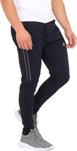 SCR 30/33/36 Jogger Sweatpants for Men - Mens Tall Sweatpants - Joggers for Men with Zipper Pockets