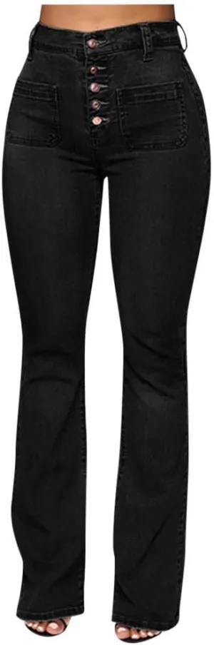 Skinny Jeans for Women Pants Waisted Trousers Jeans Lace Poket Denim Women's Jeans Skinny Jeans for Women Black