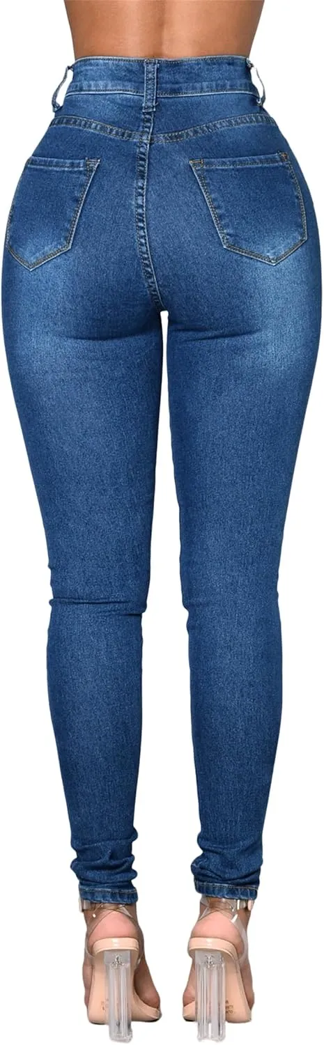 Skinny Jeans for Women,Women's Classic Denim Leggings-Jeggings,High Waisted Stretch Jeans,Shaping Pull-on Skinny Jeans