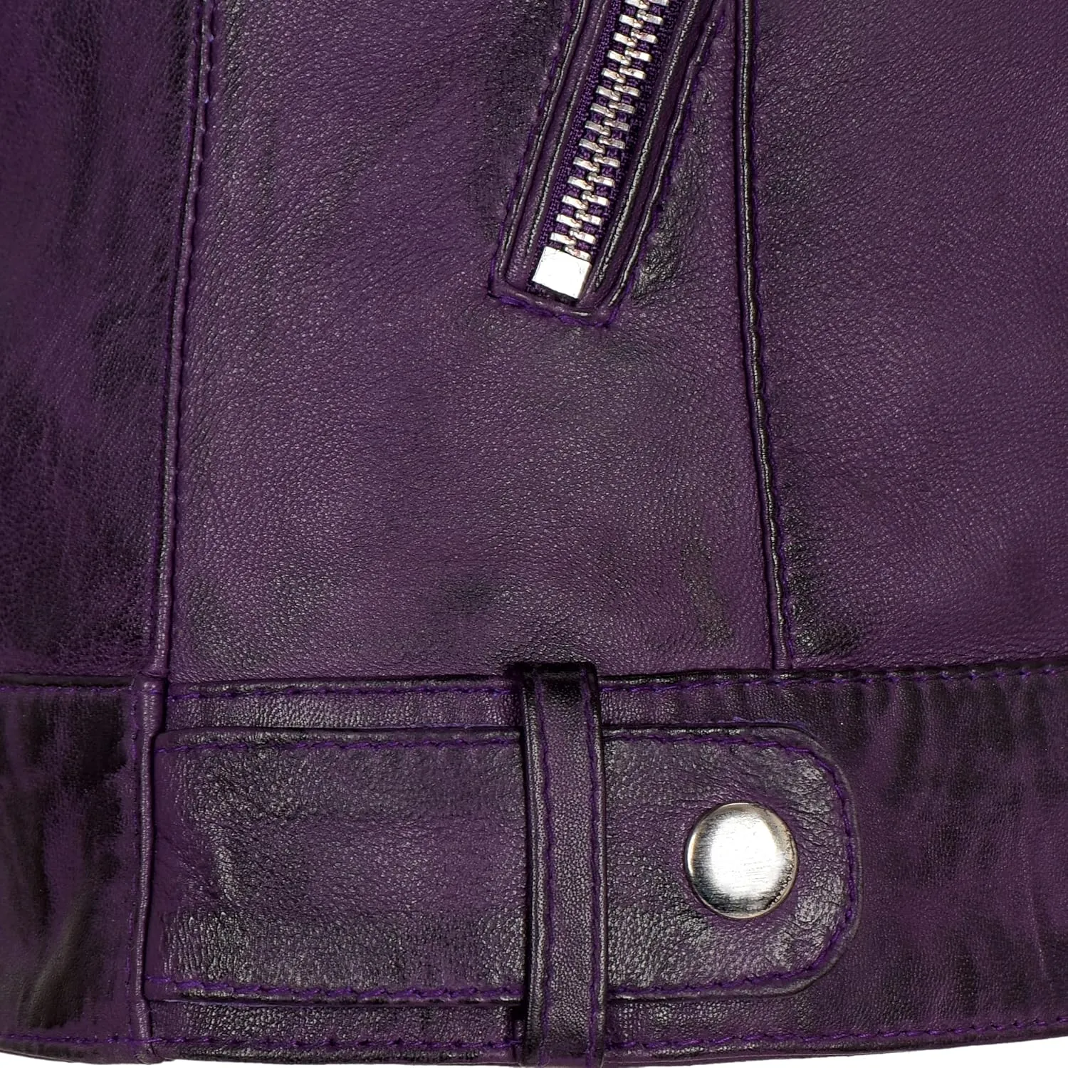 Skylinewears Womens Leather Jacket Bomber Motorcycle Biker Real Lambskin Leather Jackets