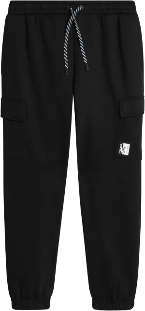 Spyder Mens Sweatpants - Athletic Fleece Cargo Joggers for Men with Pockets and Drawcord for Casual Workout (S-XXL)