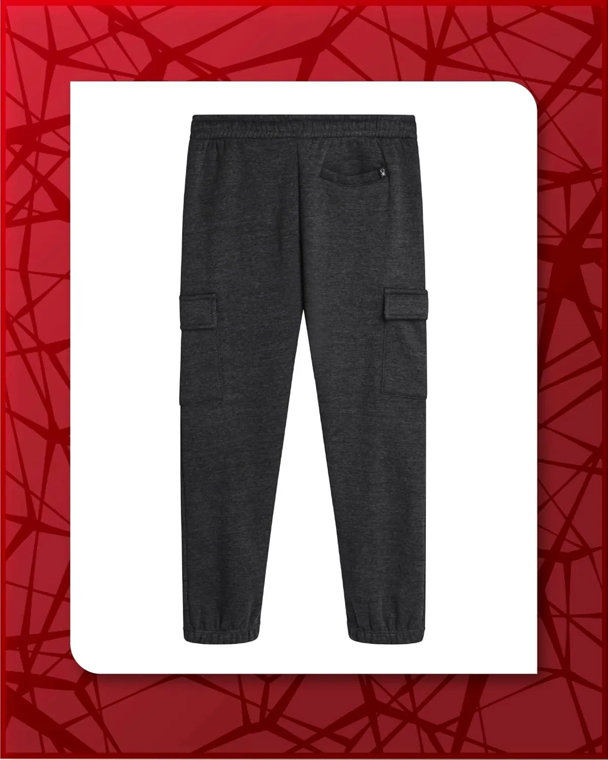 Spyder Mens Sweatpants - Athletic Fleece Cargo Joggers for Men with Pockets and Drawcord for Casual Workout (S-XXL)