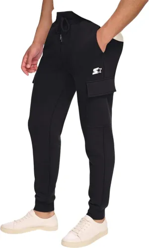 Starter Men's Embriodered Fleece Cargo Jogger