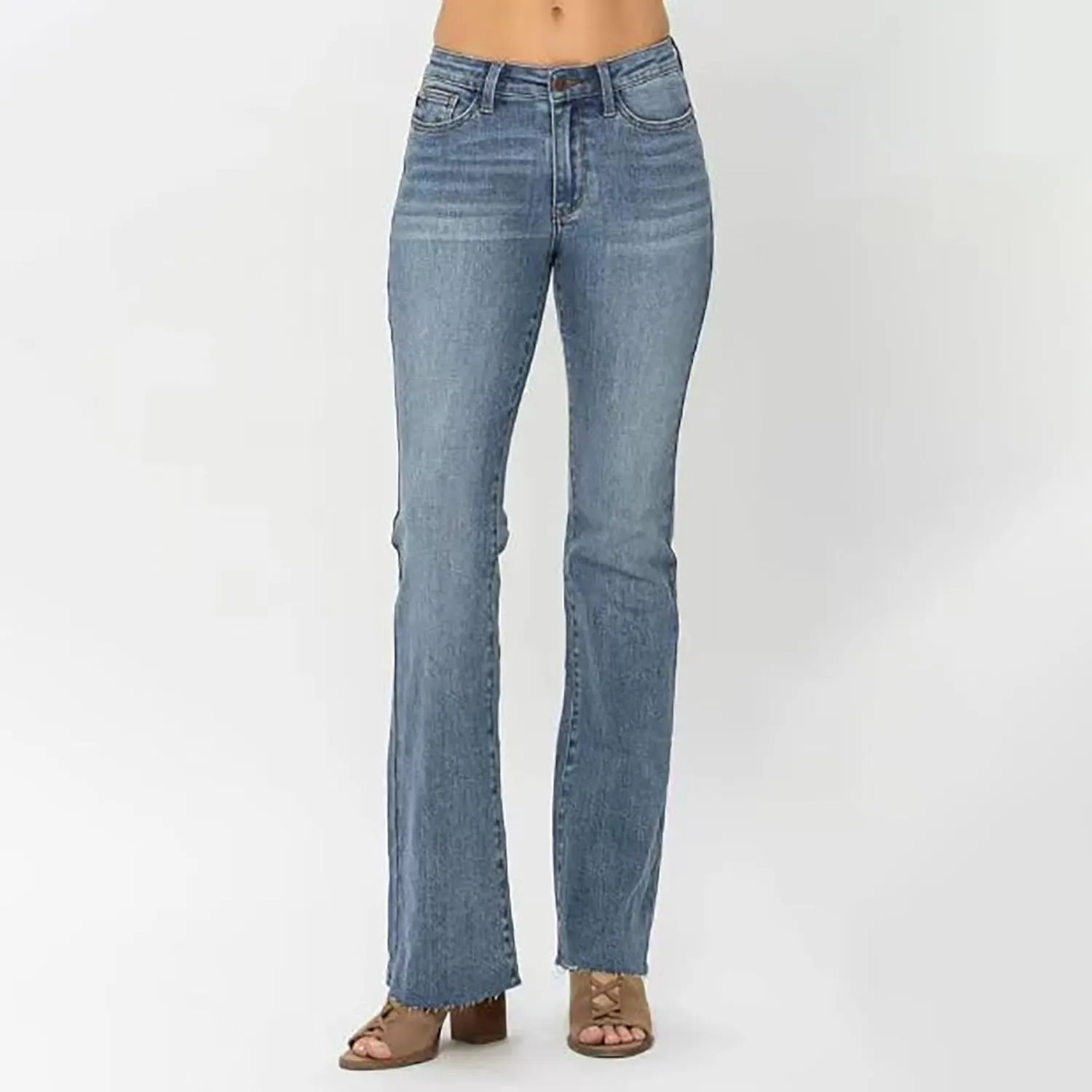 Straight Leg Stretchy Jeans Leg Jeans Loose Wide Leg Casual Pants Woman's Jeans Jeans Woman Jeans Jeans for Women