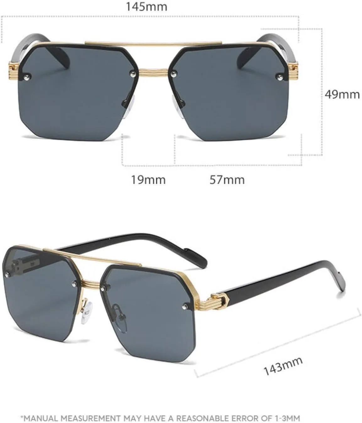 Sunglasses Luxury Women Gradient Suneyeglass Outdoors Sports Casual Travel Vacation