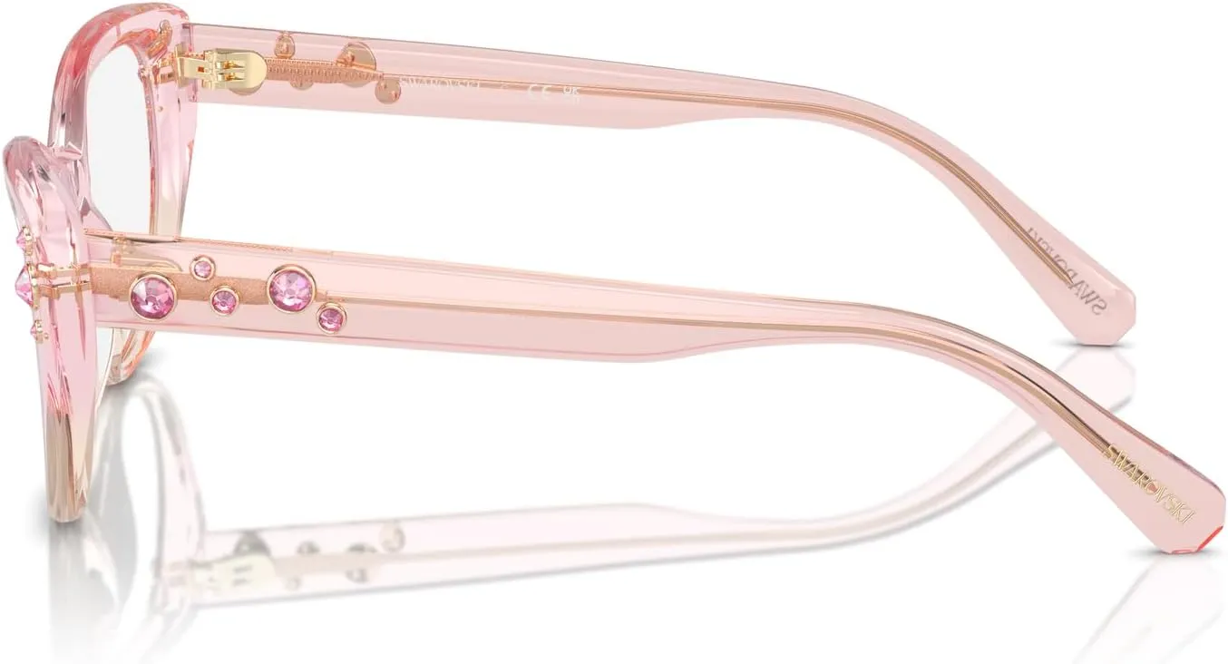Swarovski Women's Sk2023 Cat Eye Prescription Eyewear Frames