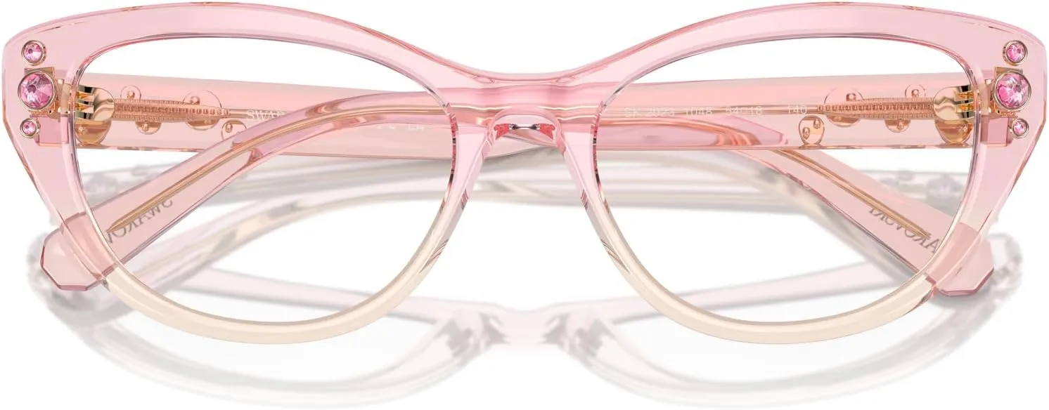 Swarovski Women's Sk2023 Cat Eye Prescription Eyewear Frames