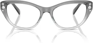 Swarovski Women's Sk2023 Cat Eye Prescription Eyewear Frames