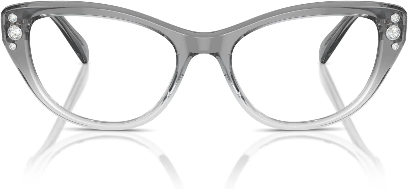 Swarovski Women's Sk2023 Cat Eye Prescription Eyewear Frames