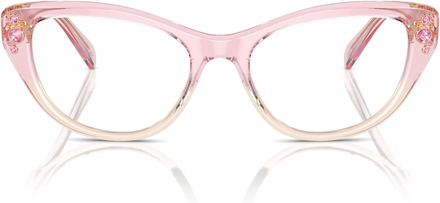 Swarovski Women's Sk2023 Cat Eye Prescription Eyewear Frames