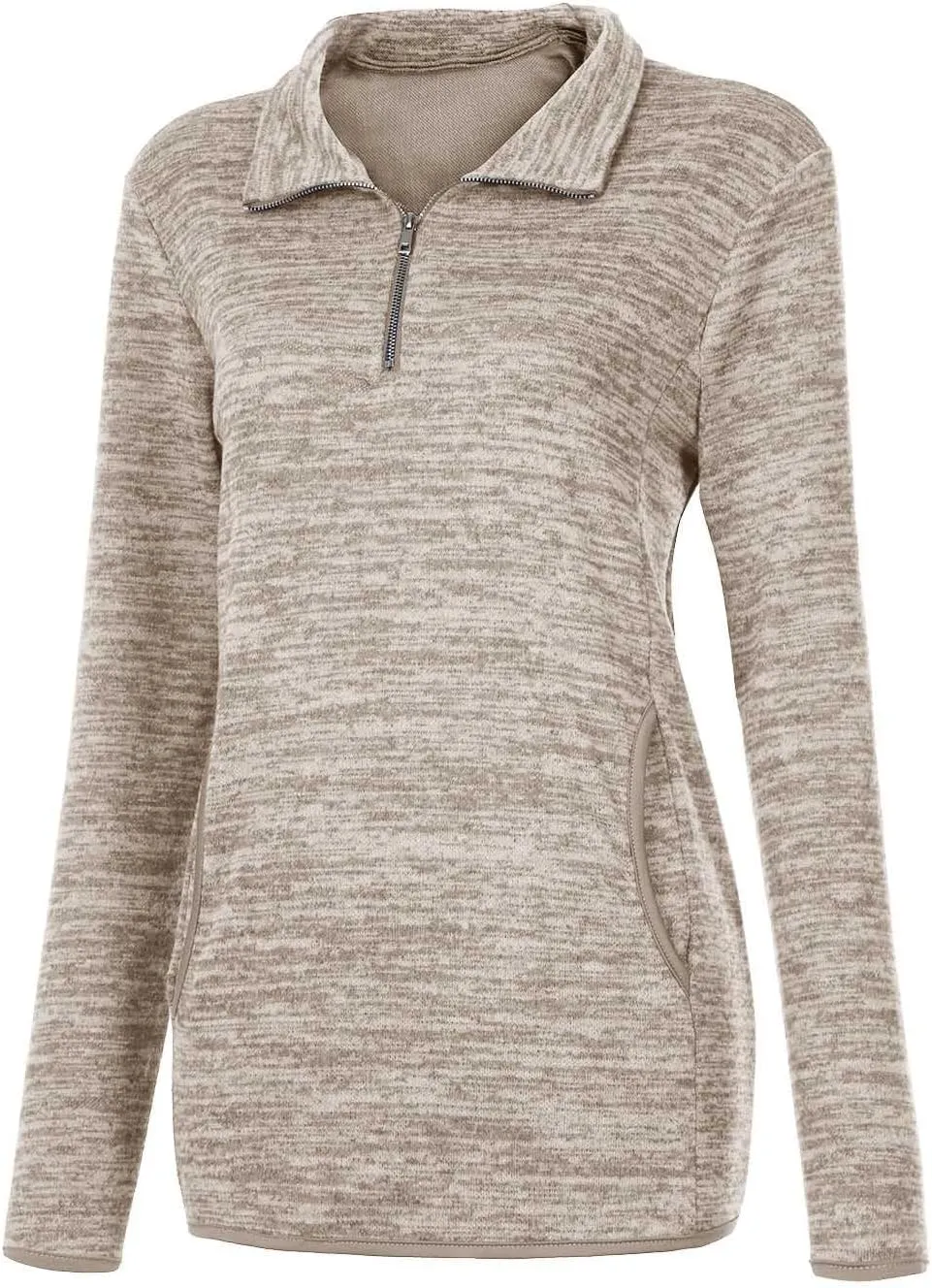Sweatshirt Women No Hood,Long Sleeve Shirts for Women Winter Fashion Solid Color Long Sleeved Sweatshirt