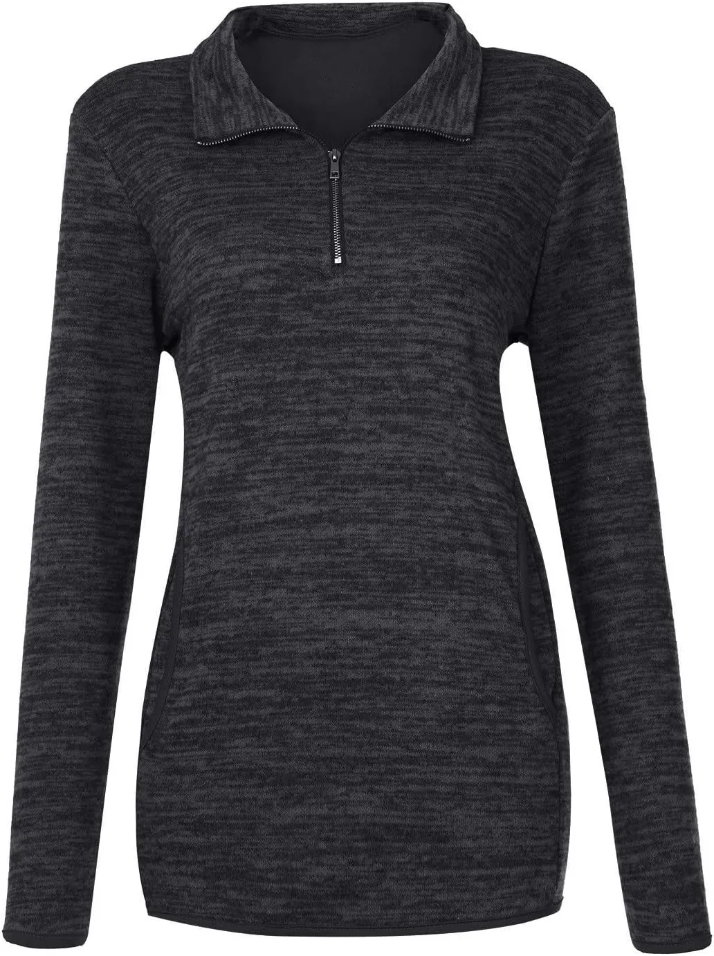 Sweatshirt Women No Hood,Long Sleeve Shirts for Women Winter Fashion Solid Color Long Sleeved Sweatshirt