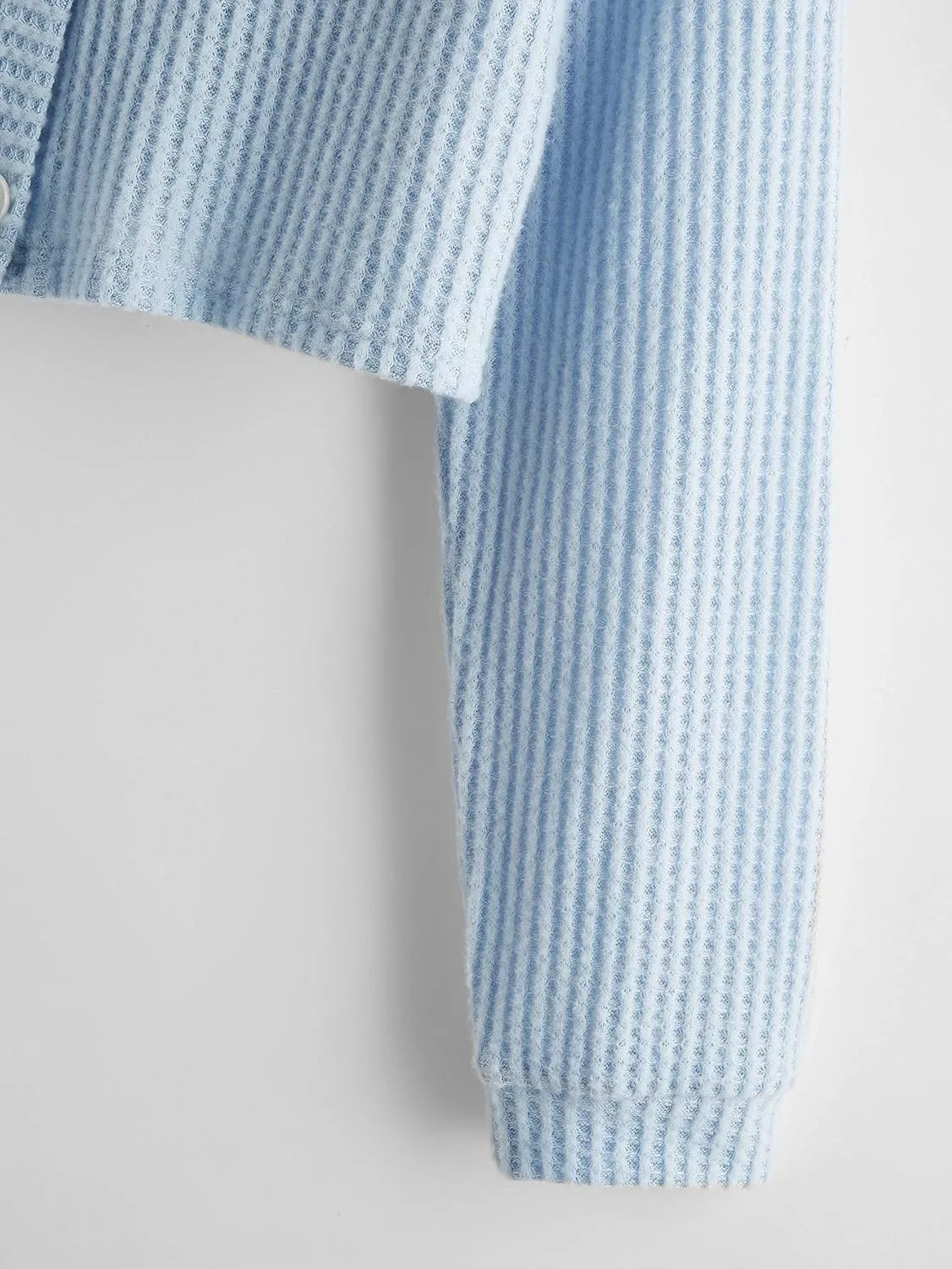SweatyRocks Women's Long Sleeve Button Front V Neck Soft Knit Cardigan Sweaters