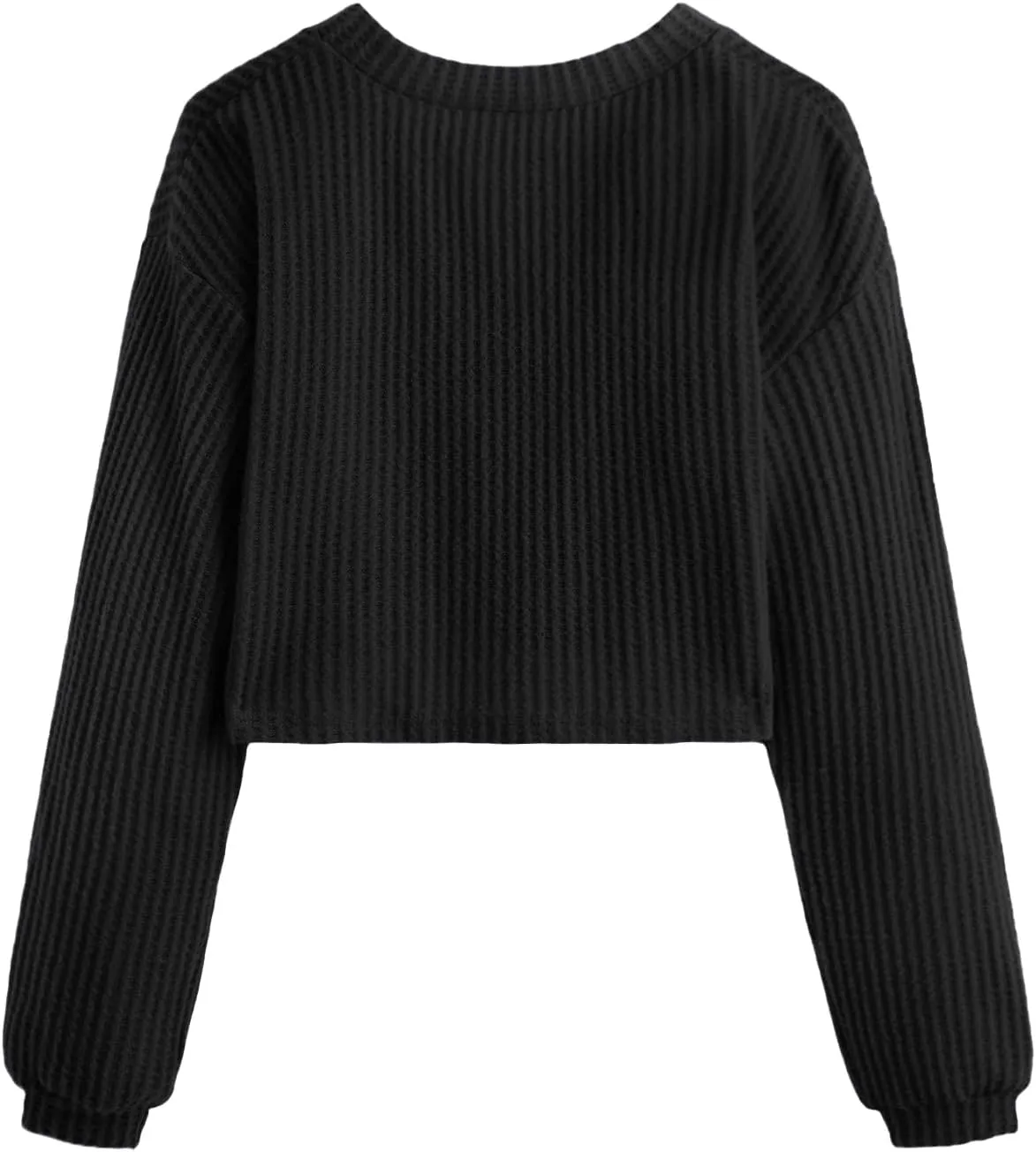 SweatyRocks Women's Long Sleeve Button Front V Neck Soft Knit Cardigan Sweaters