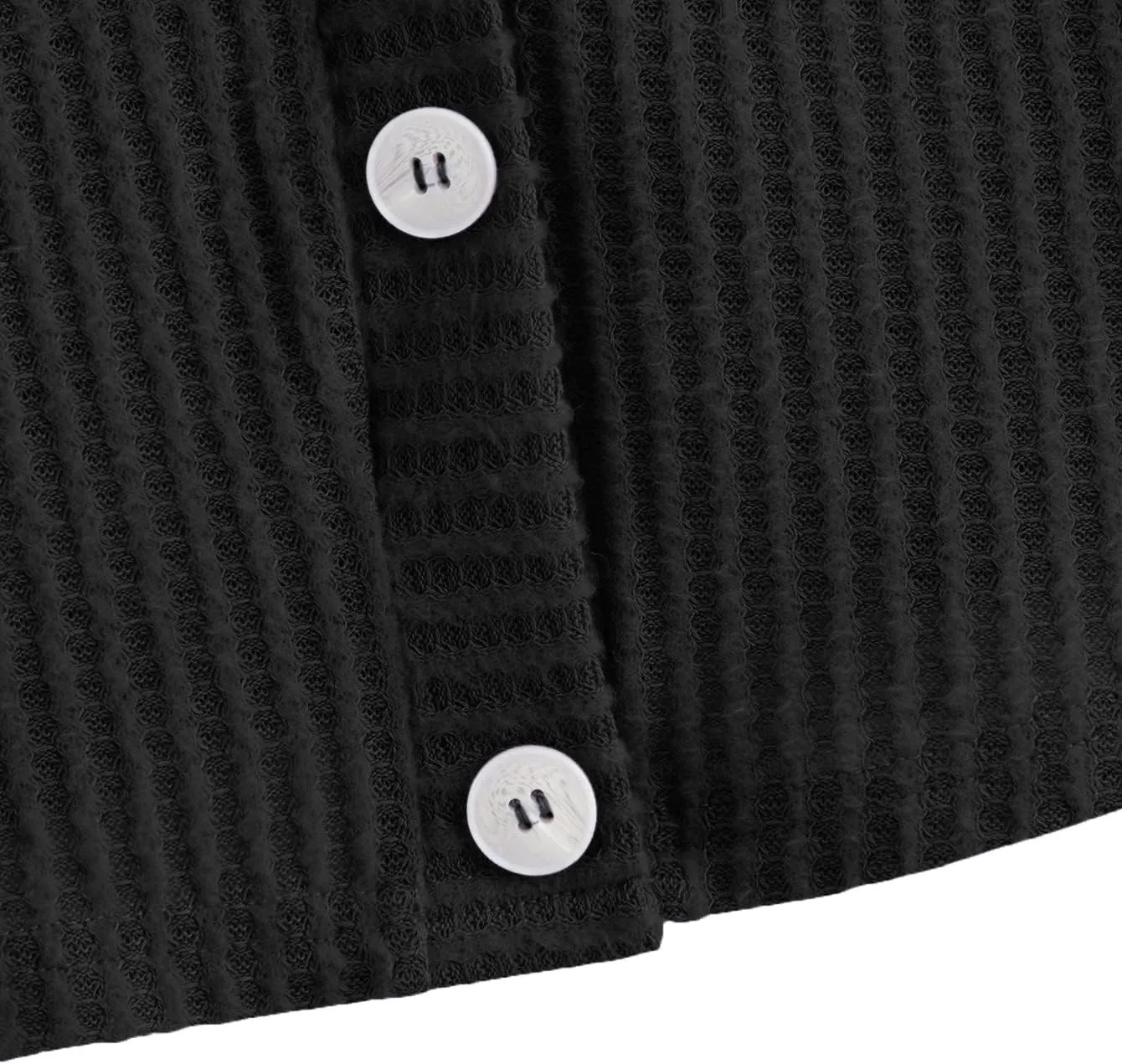 SweatyRocks Women's Long Sleeve Button Front V Neck Soft Knit Cardigan Sweaters