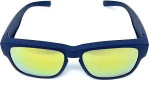 The Reflector Fit Over Glasses, OTG, Polarized Unisex Wrap-Around Sunglasses for Men and Women