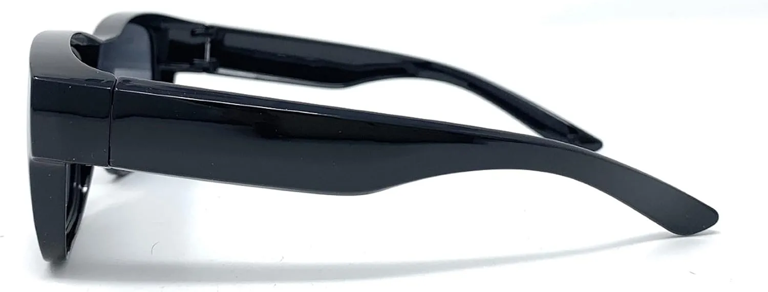 The Reflector Fit Over Glasses, OTG, Polarized Unisex Wrap-Around Sunglasses for Men and Women