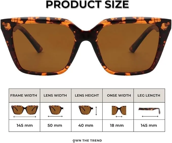 Trendy Sunglasses for Women - Sunglasses Womens with UV protection - Vintage Retro Oval Y2K Fashion Sun Glasses