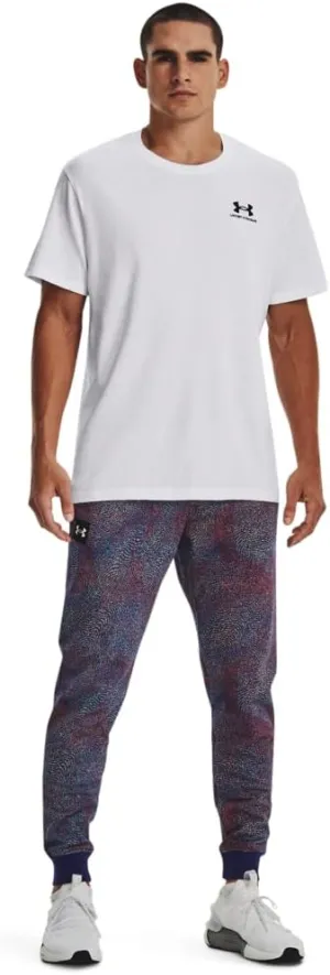 Under Armour Men's Rival Terry Printed Joggers