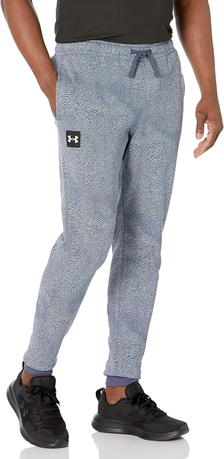 Under Armour Men's Rival Terry Printed Joggers