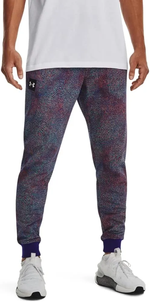 Under Armour Men's Rival Terry Printed Joggers